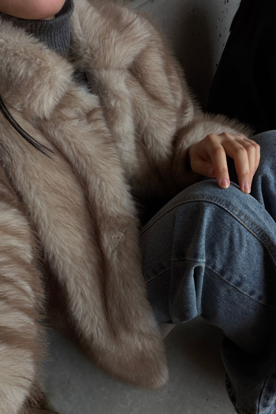 Faux Fur Jacket