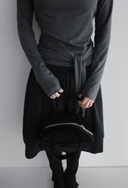 Gentle Wrap Boatneck Tee