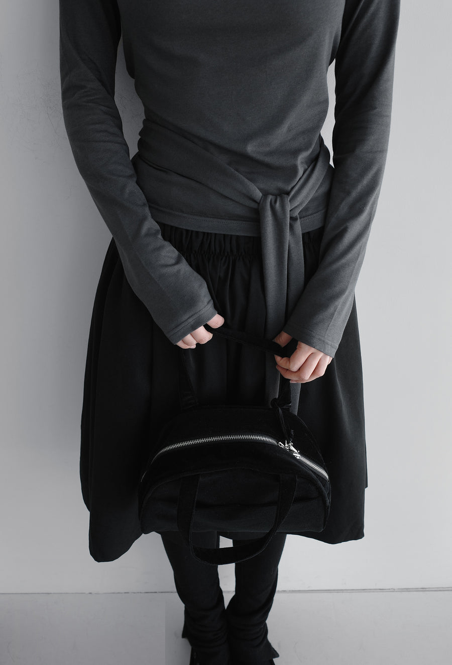 Gentle Wrap Boatneck Tee