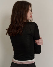 Elastic Wool Tee