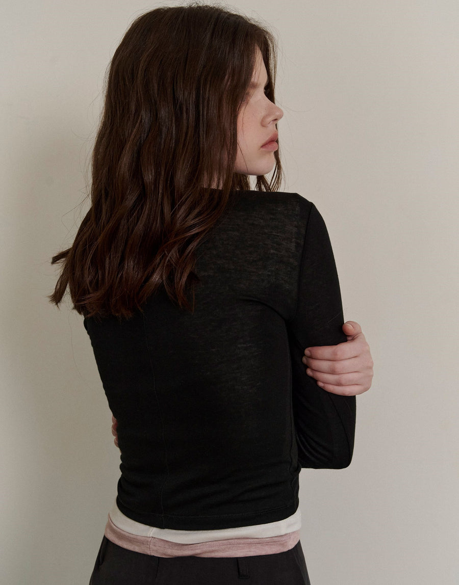 Elastic Wool Tee