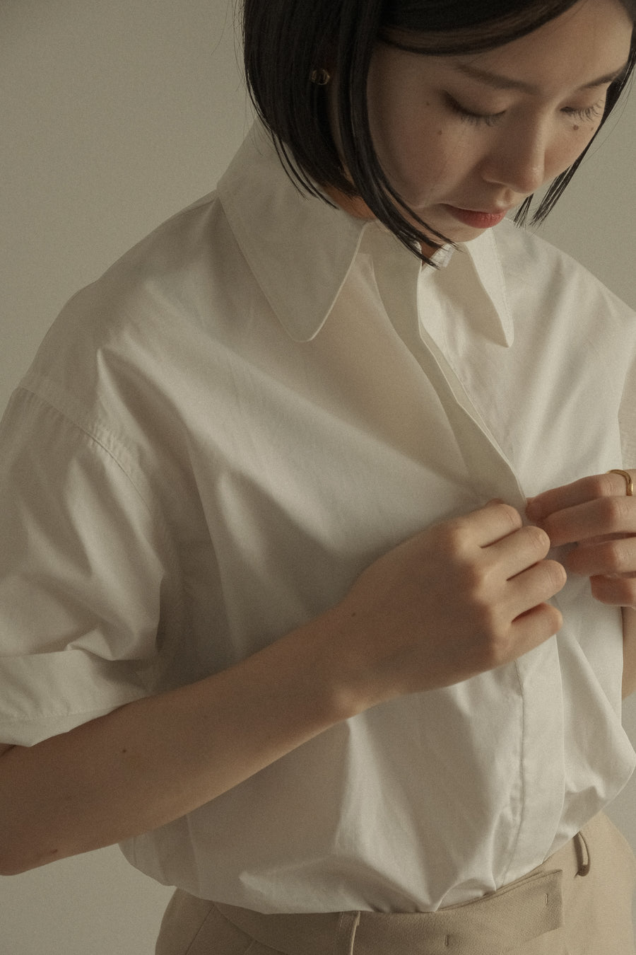 Boxy Short Sleeves Shirt