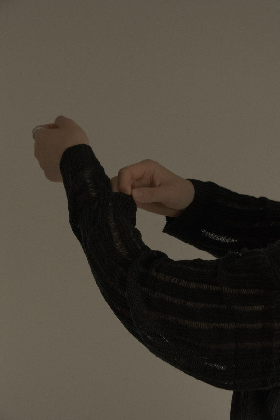 See Through Crop Knit
