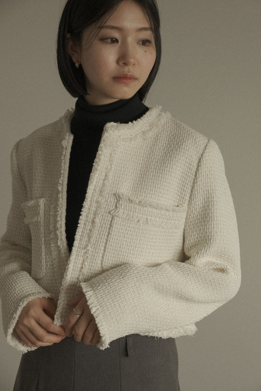 Tweed Crop Jacket