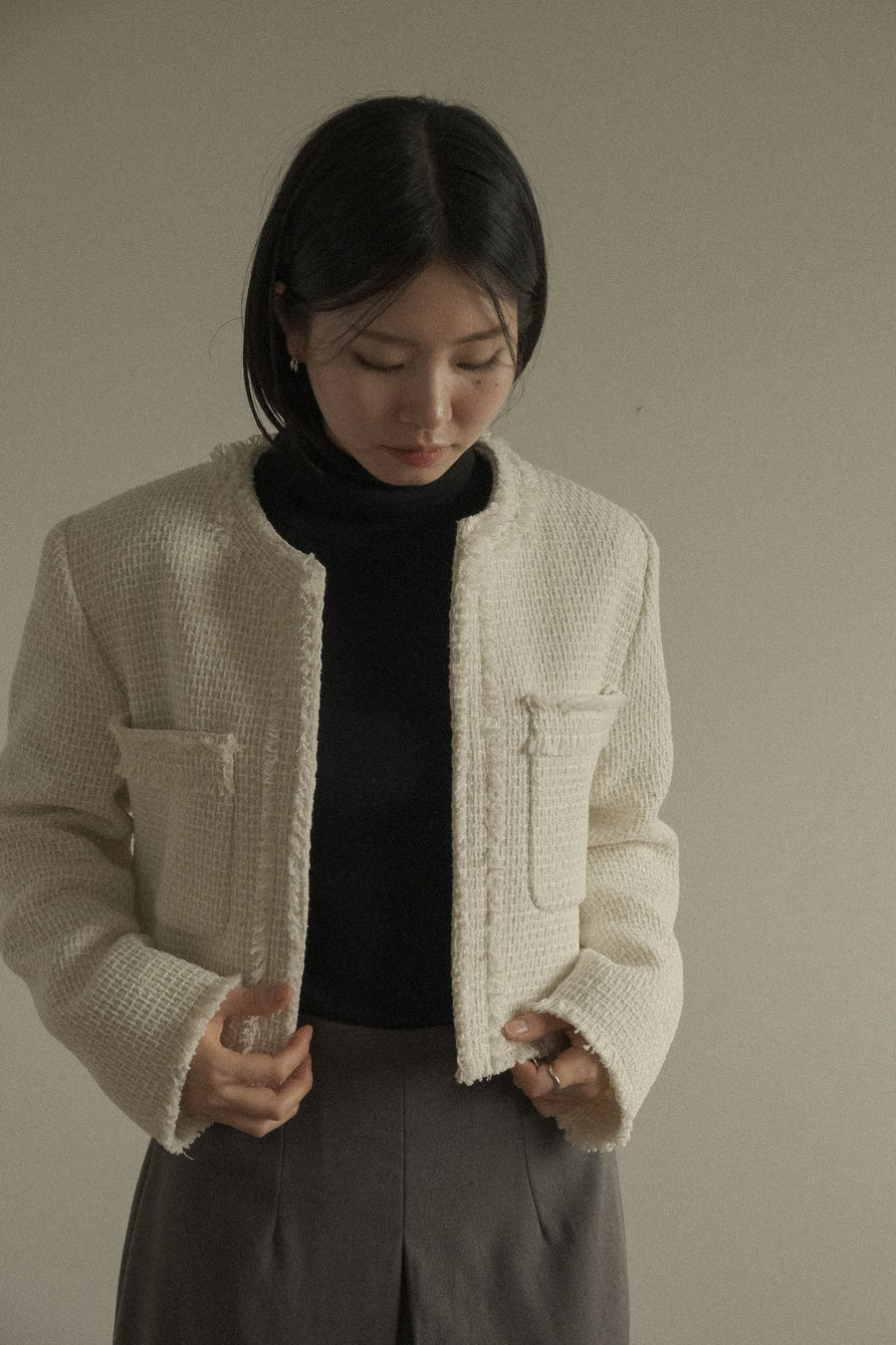 Tweed Crop Jacket
