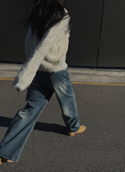 Snow Fur Cardigan (PREORDER)
