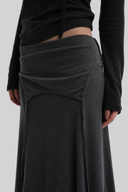 Asym Wrap Skirt-Dress