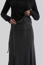 Asym Wrap Skirt-Dress