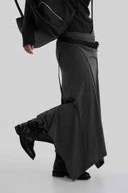 Asym Wrap Skirt-Dress