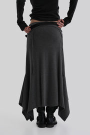 Asym Wrap Skirt-Dress