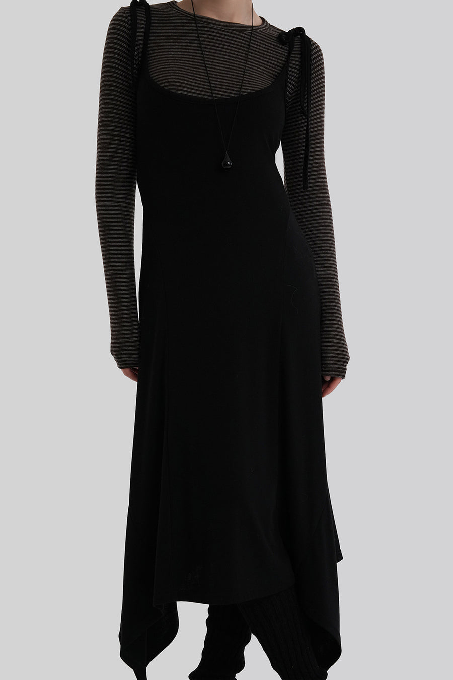 Asym Wrap Skirt-Dress