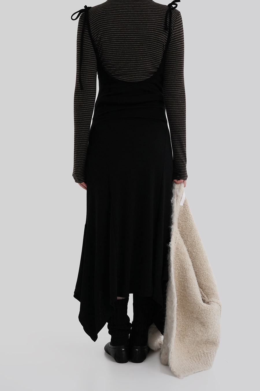 Asym Wrap Skirt-Dress