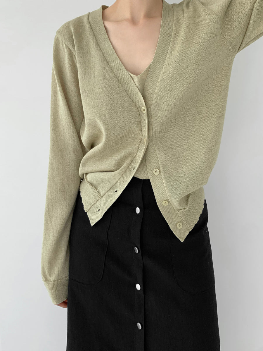 Soar Cardigan Cami Set (PREORDER)