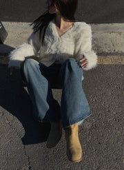 Snow Fur Cardigan (PREORDER)