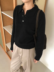 Wool Collar Knit