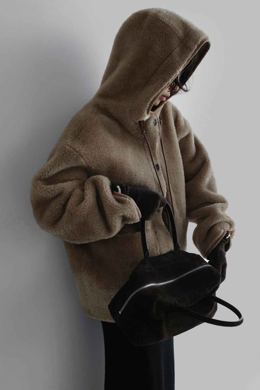 Suede-Lined Shearling Jacket (PREORDER)