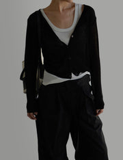 Over Linen Cardigan (PREORDER)