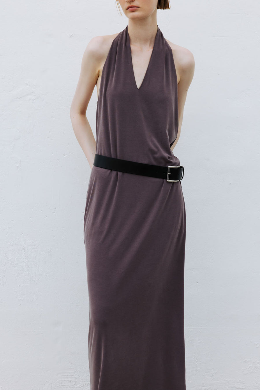 by DOE - Mist-Glow Halter Backless Dress (PREORDER)