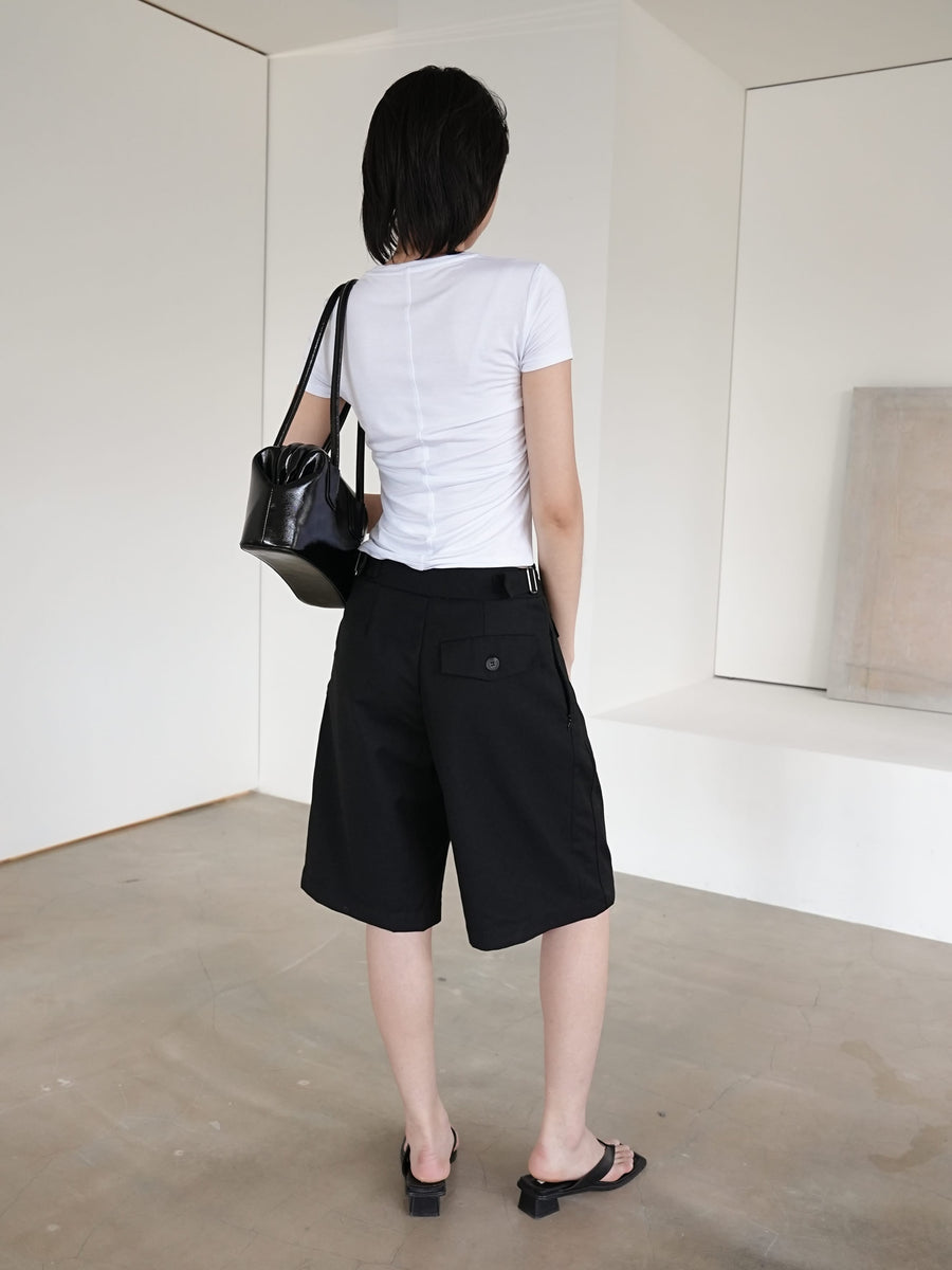 by DOE - Side Pleated Soft Tee