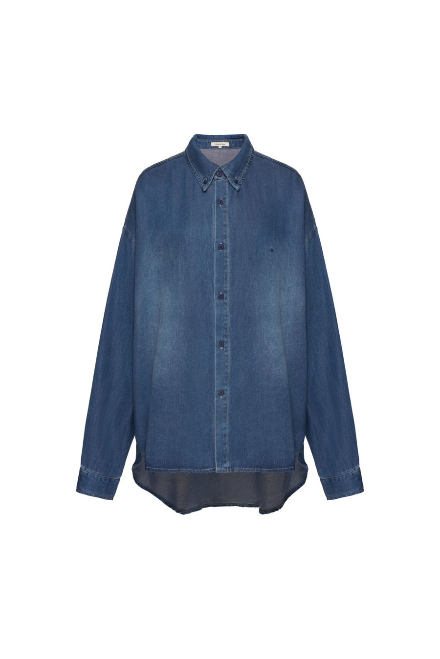 by DOE - Soft Denim Arc-Sleeve Washed Shirt (3rd preorder)