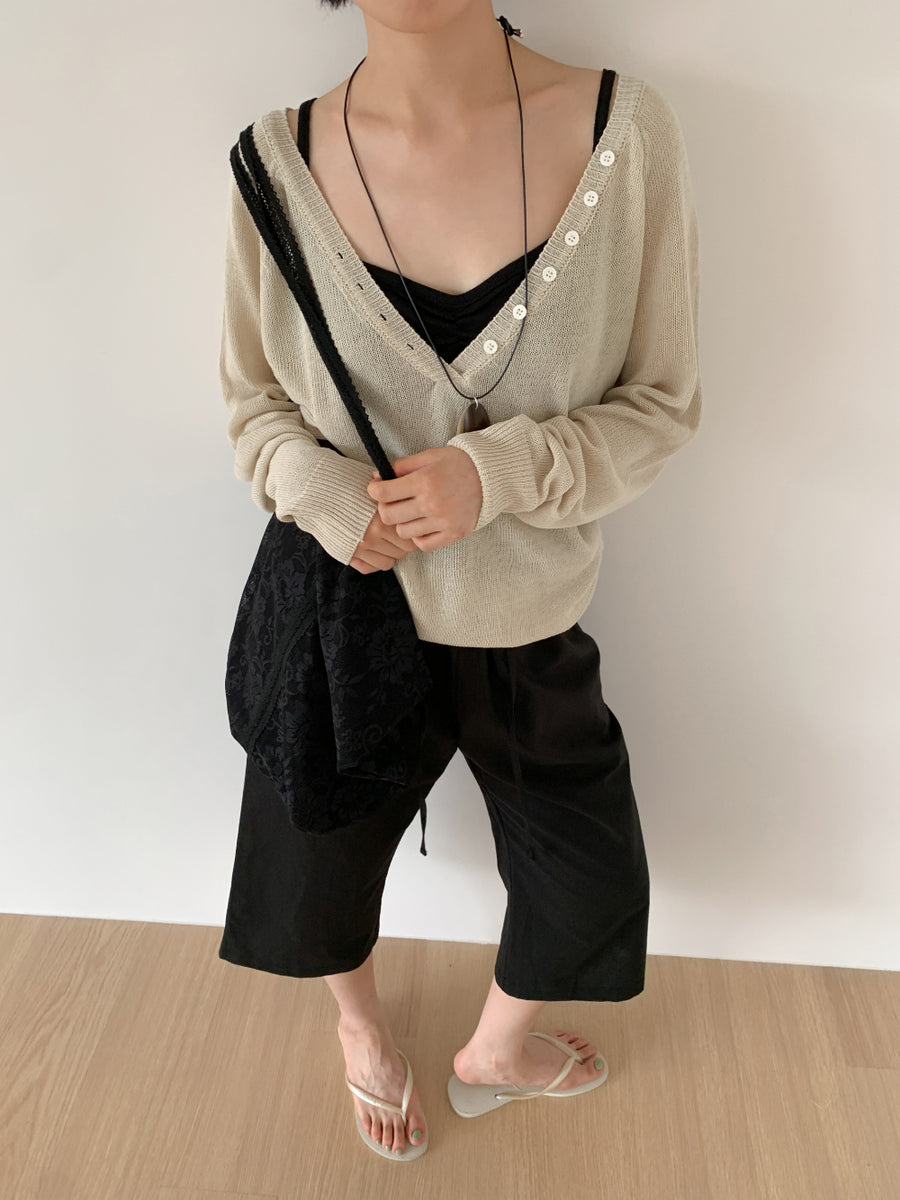 Latte Summer Knit