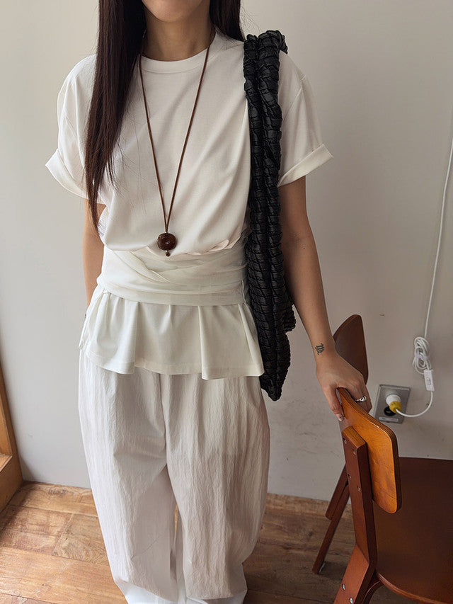 Cloud Wrap Tee