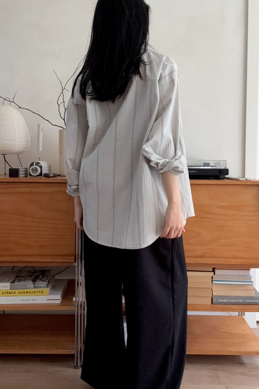Linear Oversized Shirt