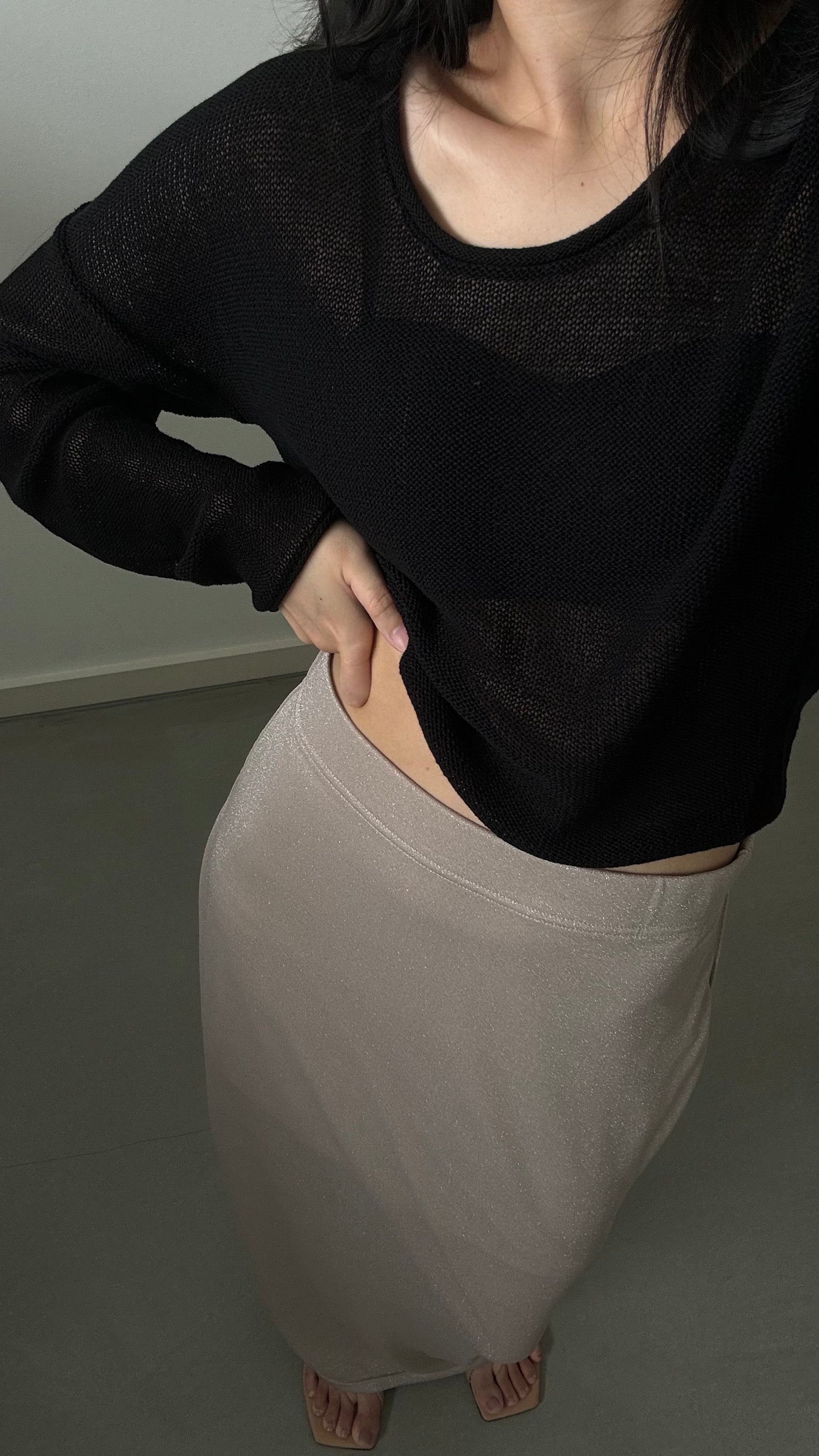 by DOE - Flat Yarn Round Neck Knit