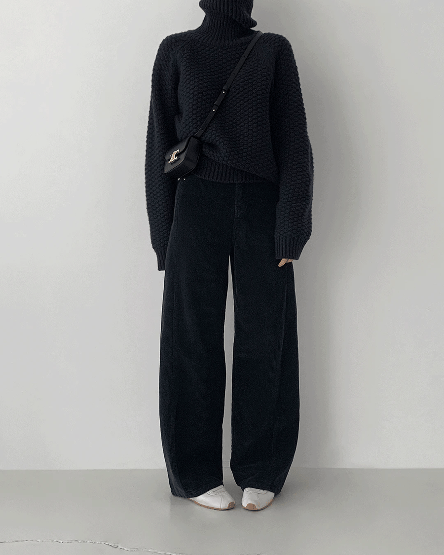 Joy Wool Cashmere Turtleneck