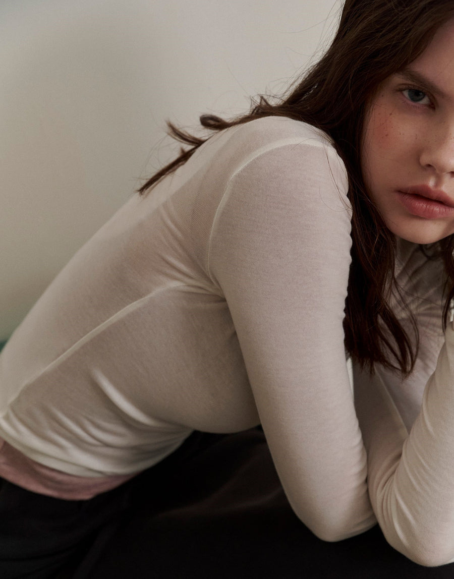 Elastic Wool Tee