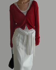 Over Linen Cardigan (PREORDER)