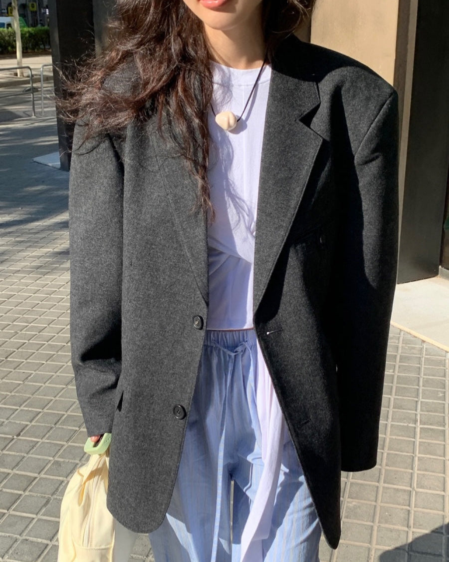 Homes Overfit Wool Jacket