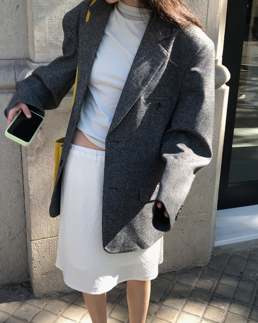 Homes Overfit Wool Jacket