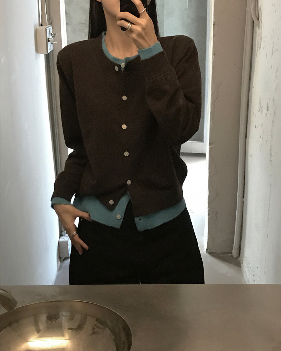 Double Layered Cardigan