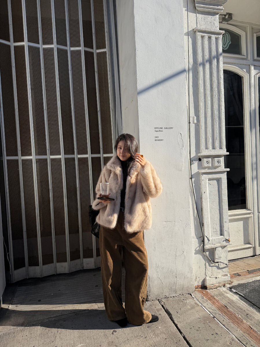 Faux Fur Jacket