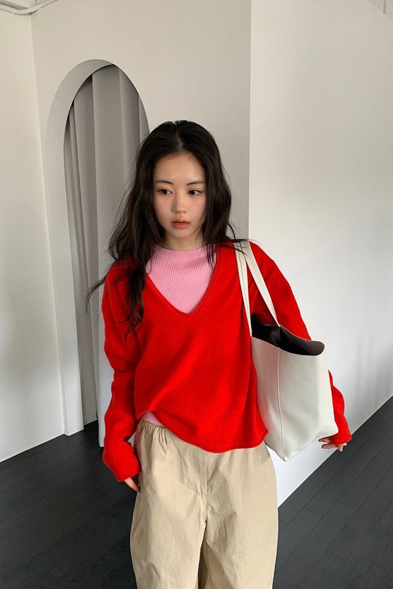 Mog Light Layer Knit
