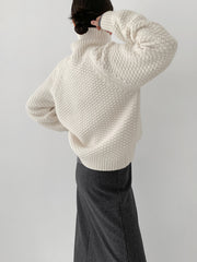 Joy Wool Cashmere Turtleneck