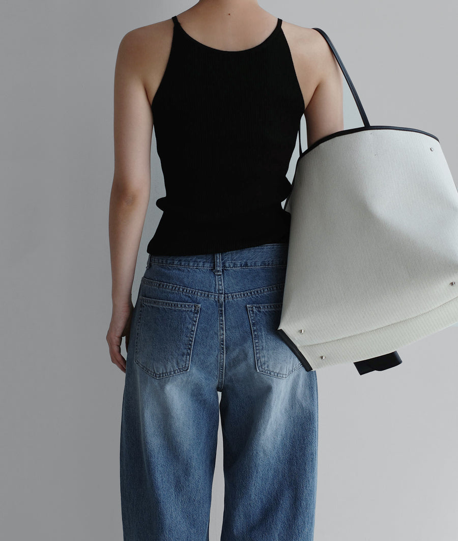 Ribbed Halter Tank Top (PREORDER)