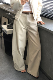 Belted Cup Slacks (PREORDER)