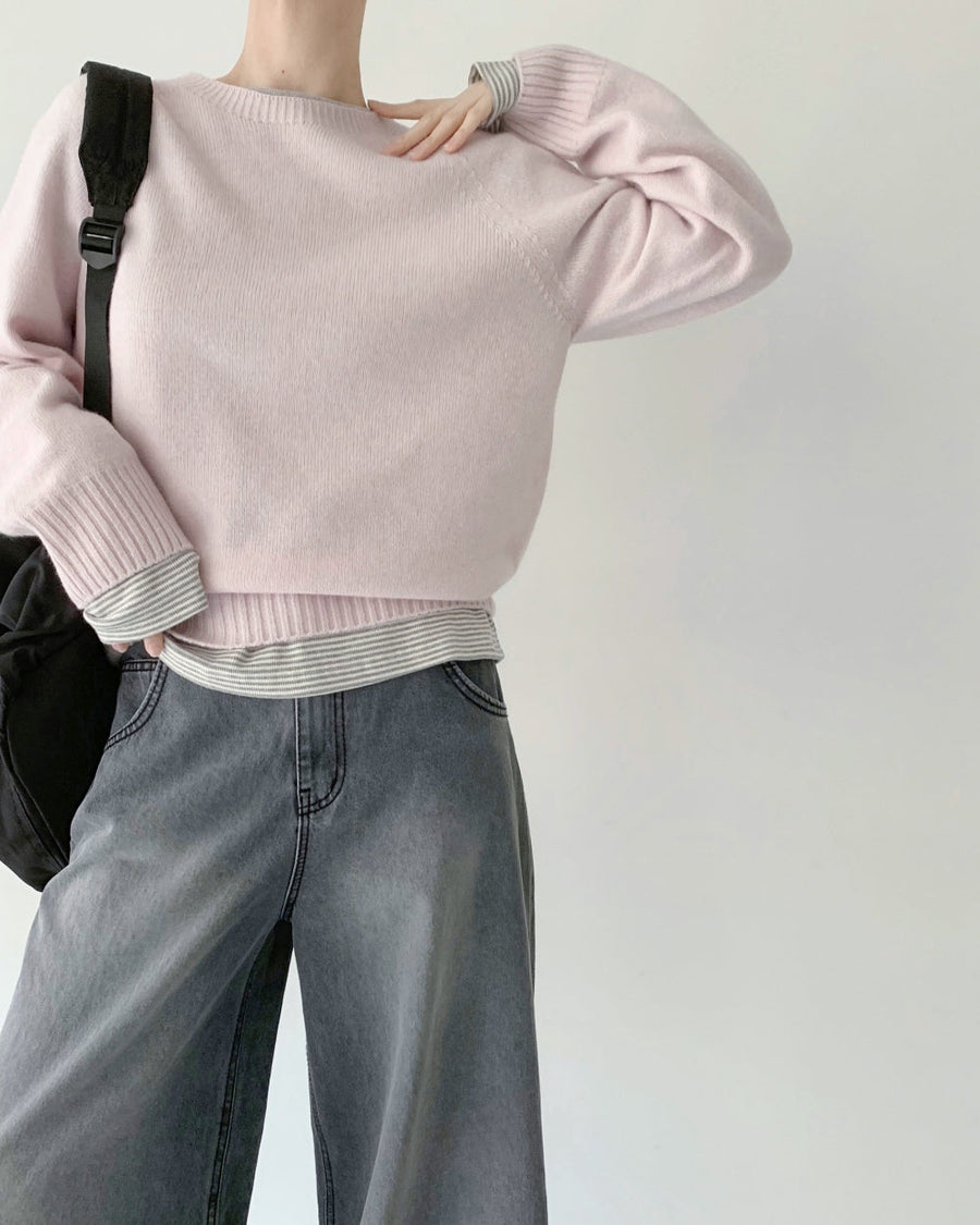 Light Wool Cashmere Knit
