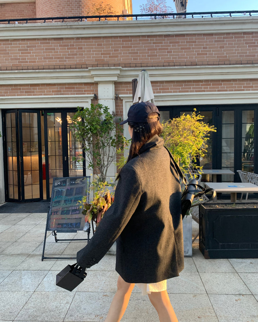 Homes Overfit Wool Jacket