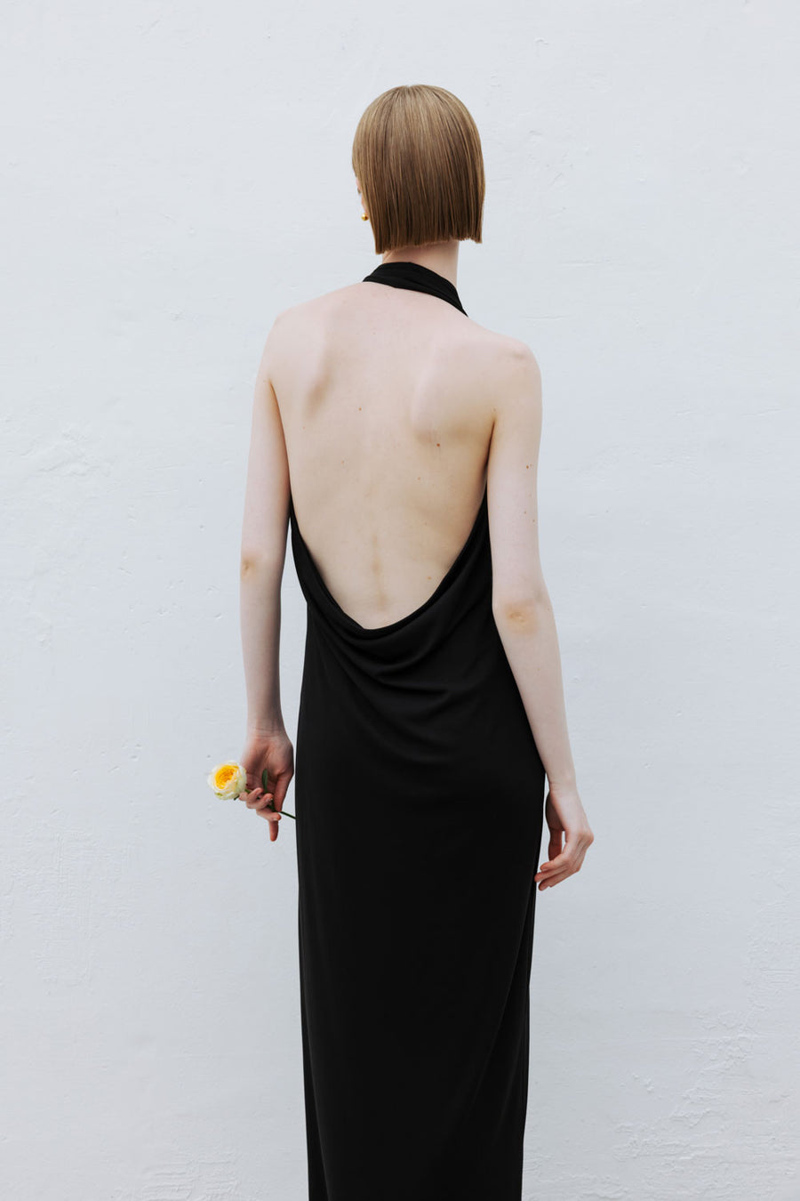 by DOE - Mist-Glow Halter Backless Dress (PREORDER)