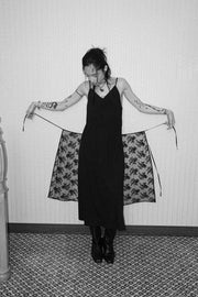 by DOE - Lace Embroidery Wrap Skirt (PREORDER)