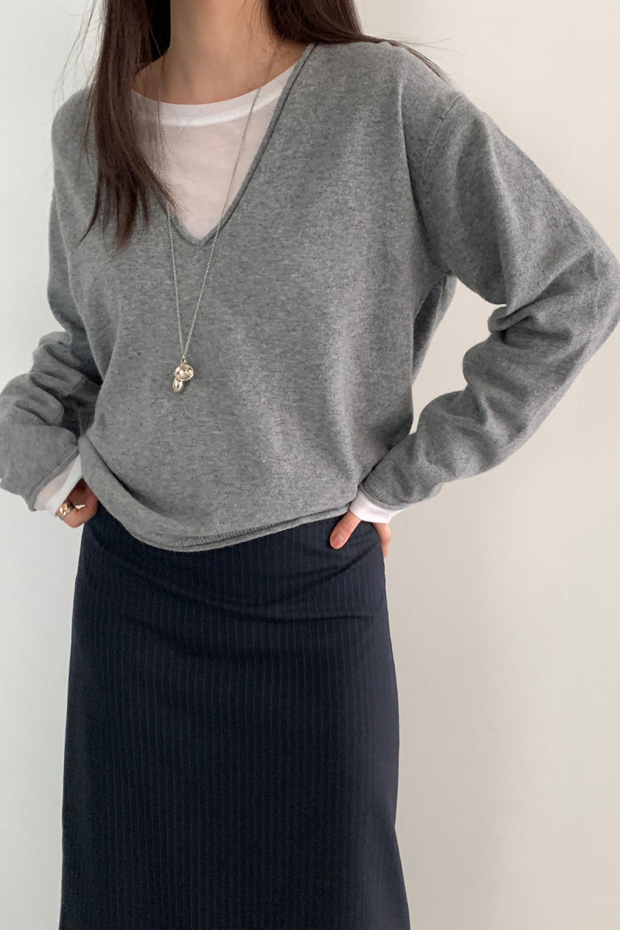 Mog Light Layer Knit