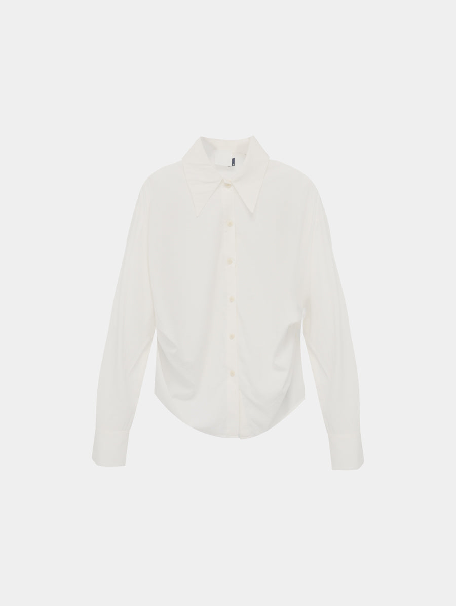 by DOE - Side Pleated Soft Cotton Shirt