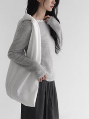Pleat Knot shoulder bag