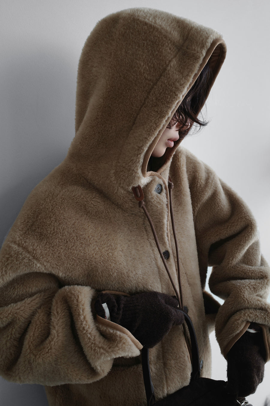 Suede-Lined Shearling Jacket (PREORDER)