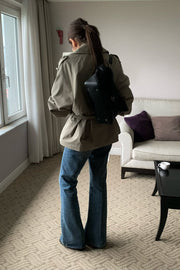 Short Khaki Trench (PREORDER)