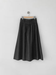 Waist-Detail Flared Skirt (PREORDER)