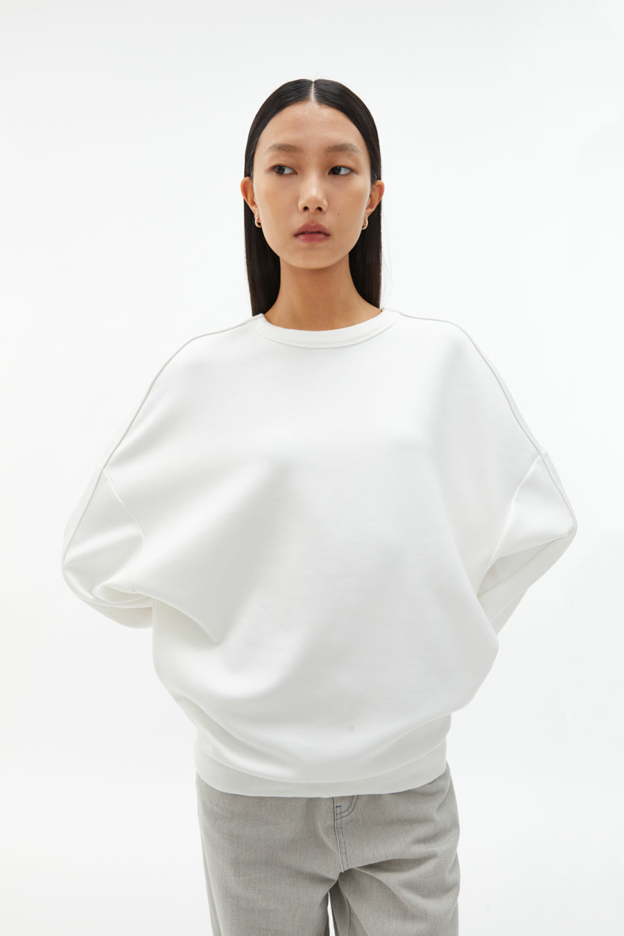 by DOE - Off-Shoulder Sweatshirt – FRECKL STUDIO